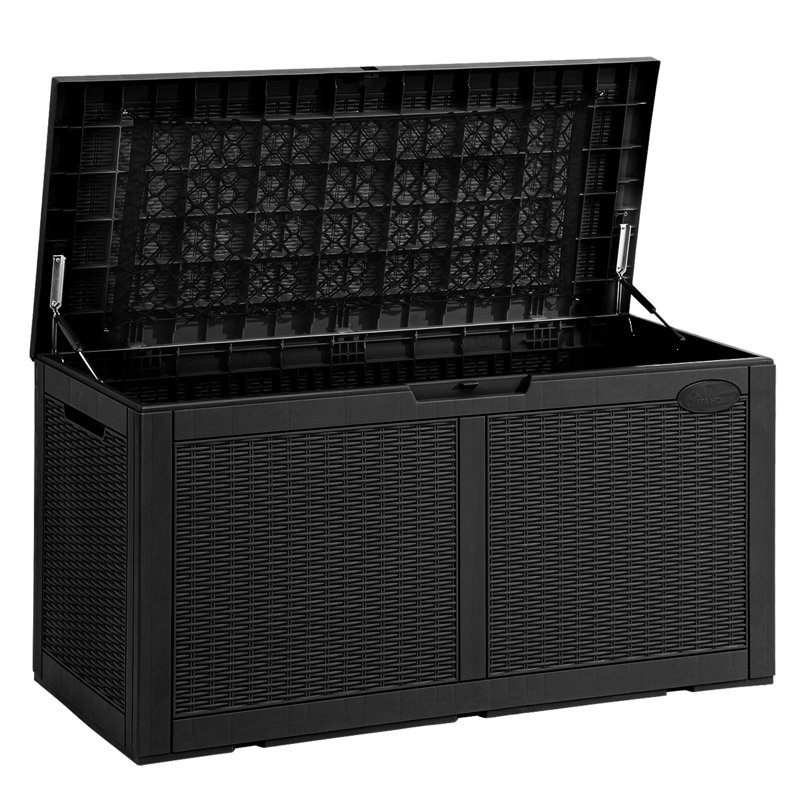 Edrosie Inc 100 Gallon Water Resistant Resin Deck Box & Reviews Wayfair